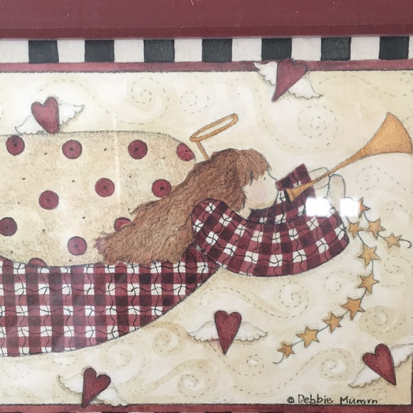 Debbie Mumm Framed Print, Flying Angel - Picture 10 of 11